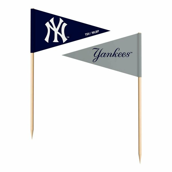 The Sports Vault New York Yankees Toothpick Flags - 36PK 7183138519